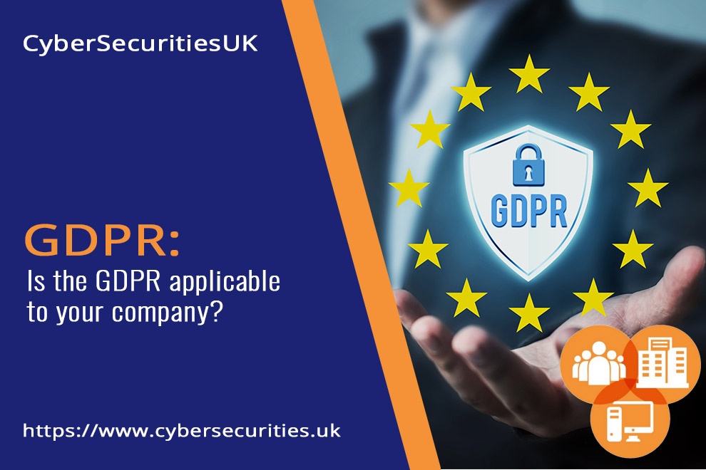 GDPR : Blog Post Title Graphic : Cyber Security & CyberEssentials Certification from CyberSecuritiesUK